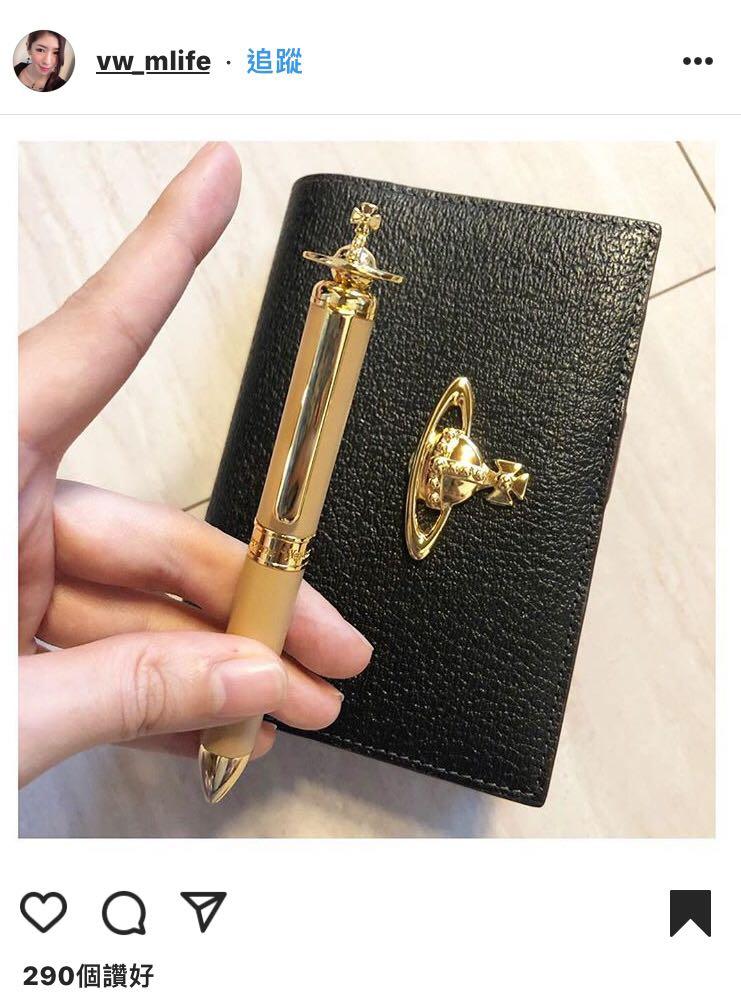 ❤️Vivienne Westwood ORB Pen ❤️ORB 革巻ボールペン❤️, 名牌
