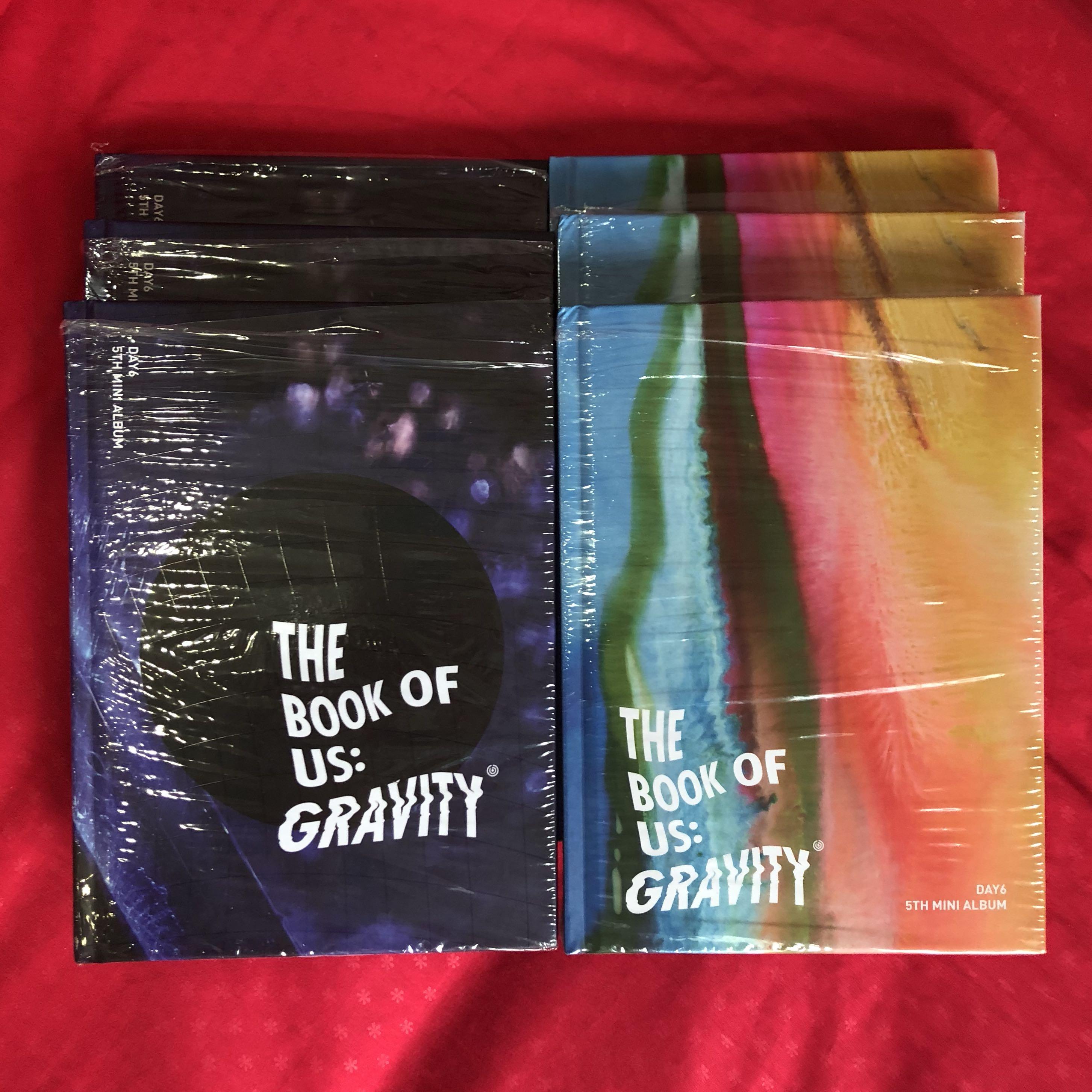 Wts Day6 The Book Of Us Gravity Albums Hobbies Toys Memorabilia Collectibles K Wave On Carousell
