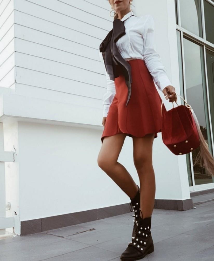 Pearl sales boots zara
