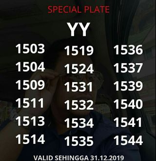 Number plate deals jpj for sale