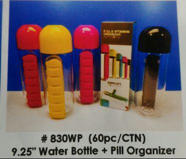 Water bottle 450 no p/R/y/blk