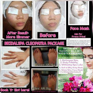 BRIDALSPA CLEOPATRA 5 IN 1 PACKAGE. PROMOTION IS ON NOW! DON'T MISS IT.