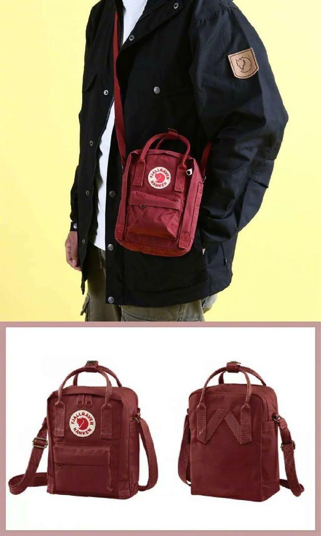 Kanken sling sales ox red
