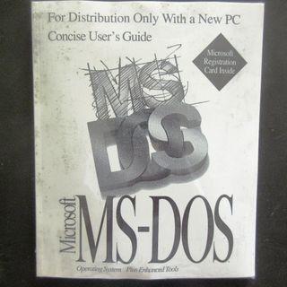 Microsoft MS-DOS Software and User Guide #HBDCarousell