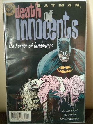 Batman: Death of Innocents Horror of Landmines 1996