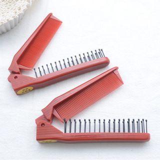 Foldable V Shape Pocket Hair Combs Brush