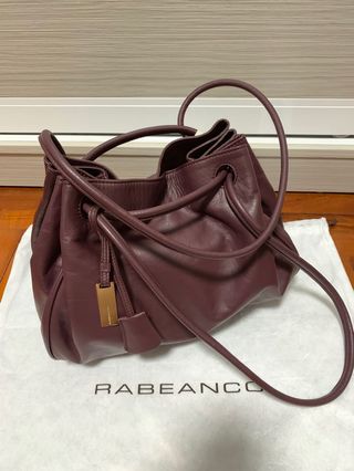 Rabeanco PETAL shoulder bag Burgundy Women s Fashion Bags