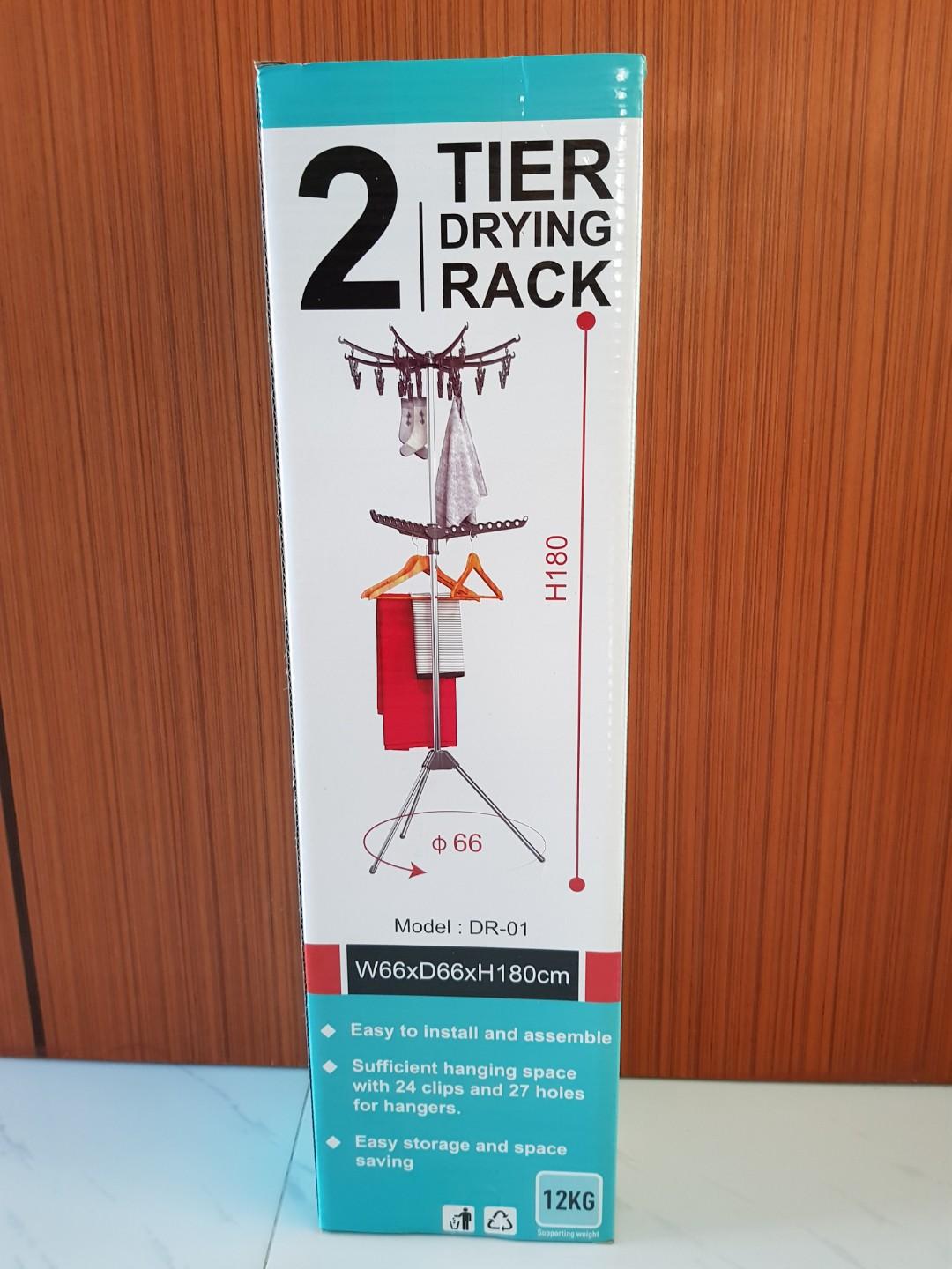 2 Tier Clothes Drying Rack Everything Else On Carousell
