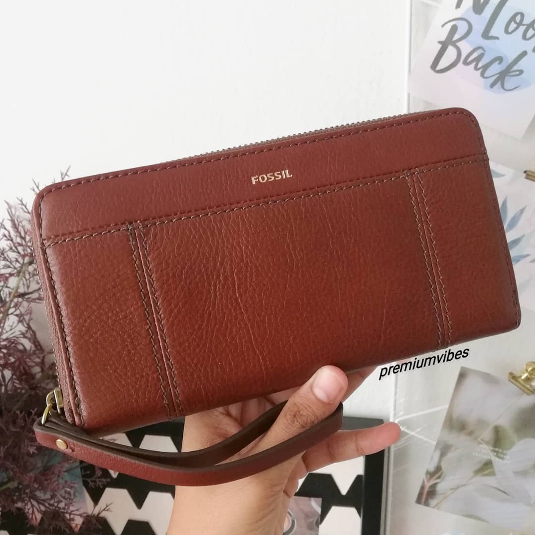 Fossil Jori RFID Zip Clutch