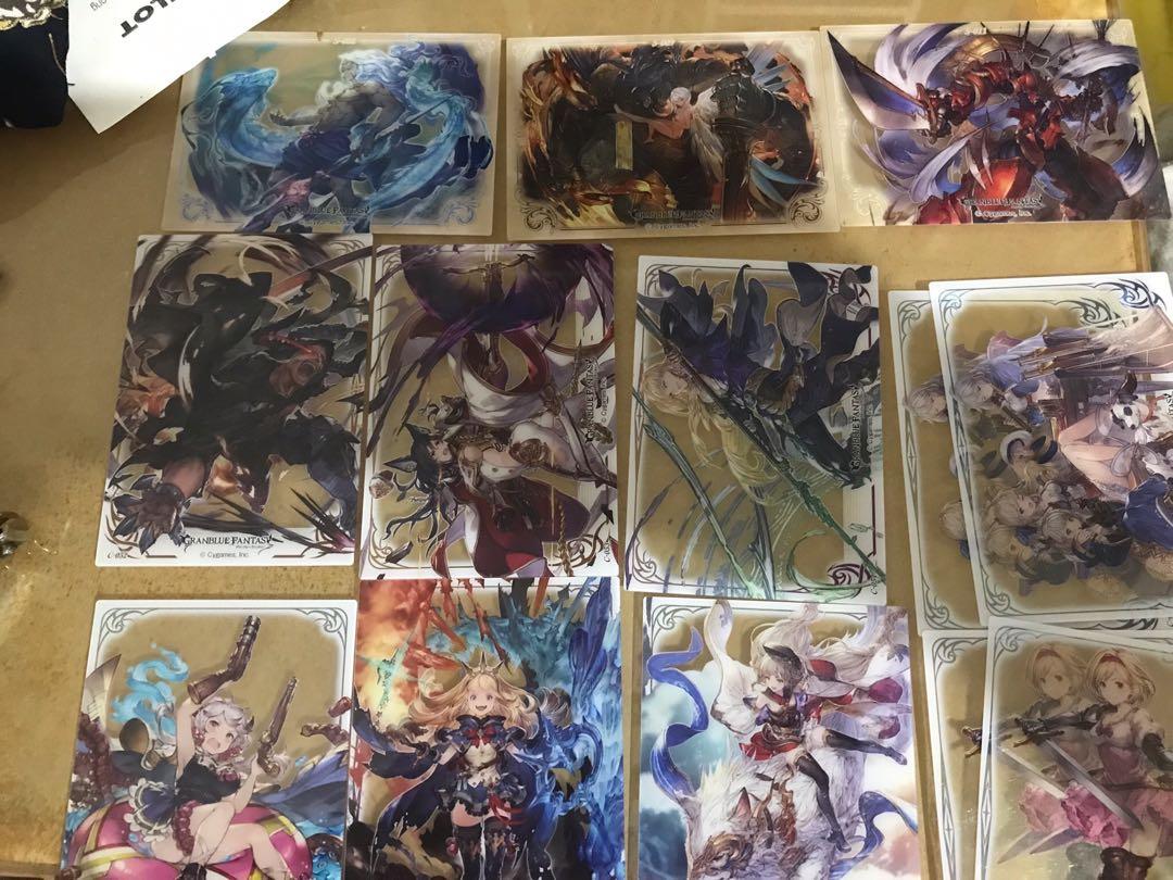 碧藍幻想gbf Clear Card 膠卡第二彈 玩具 遊戲類 Board Games Cards Carousell