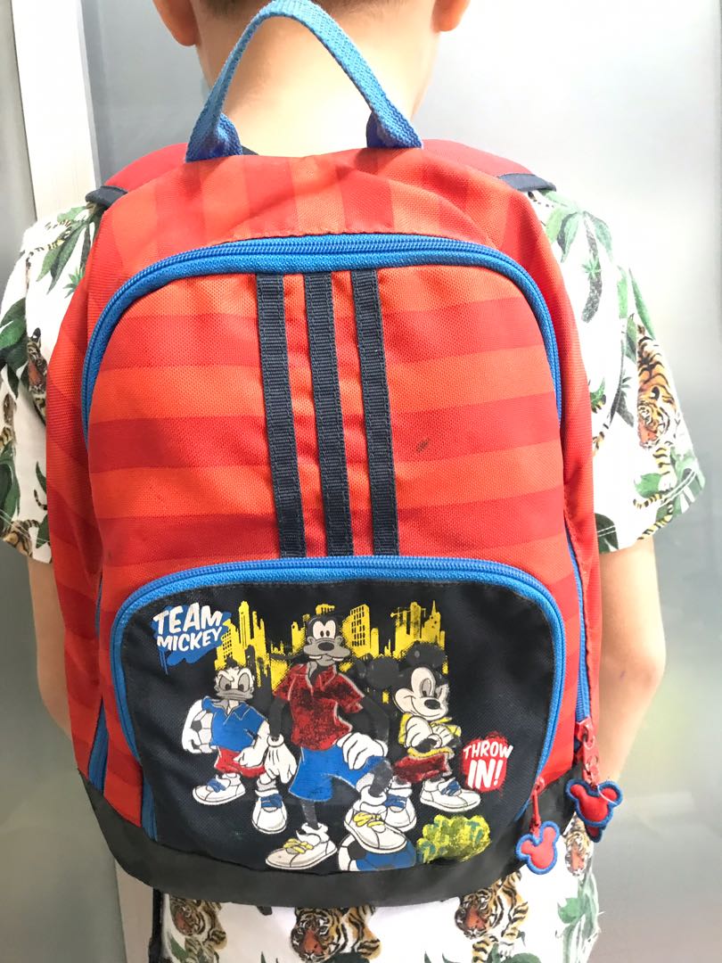 Adidas mickey mouse backpack hot sale