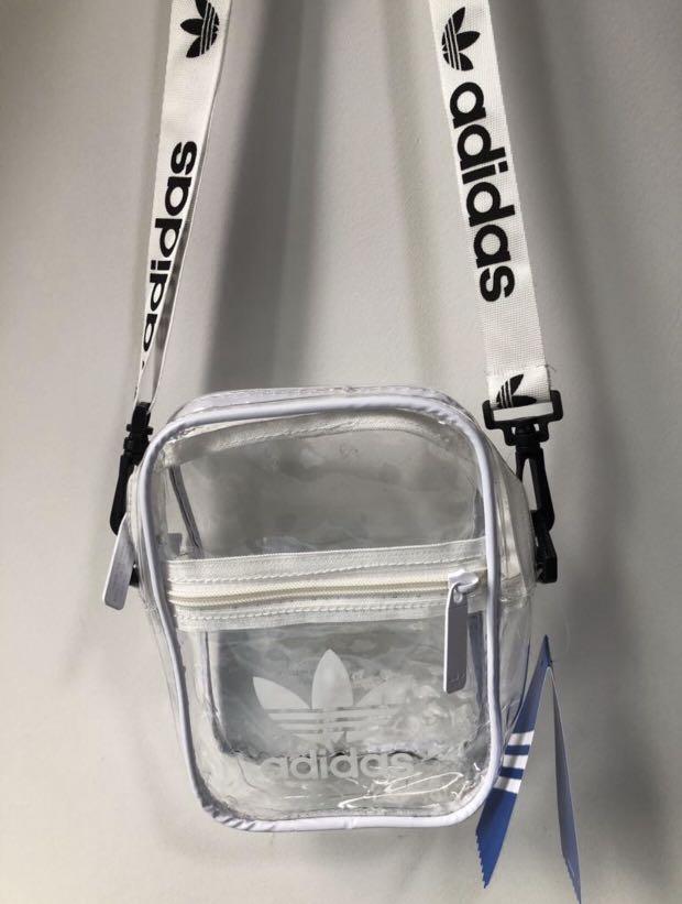 adidas transparent crossbody bag