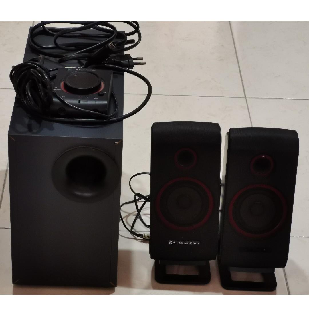 altec lansing woofer