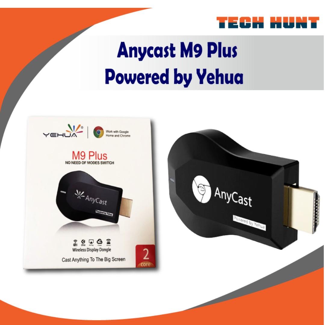 anycast m9 plus powered by yehua