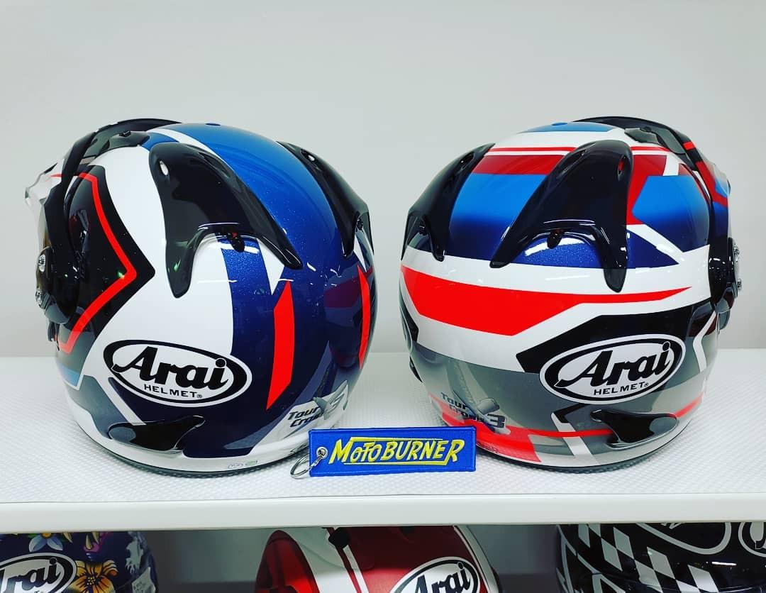 Arai helmets Tourcross 3 (Category: Motorcycle Apparel) located in Singapore. Submitted by stellar_motoburner (Listing ID 243809531, Image 2). Description: JDM version. Free upgrade visor to light smoke. LTA friendly and night use ok..