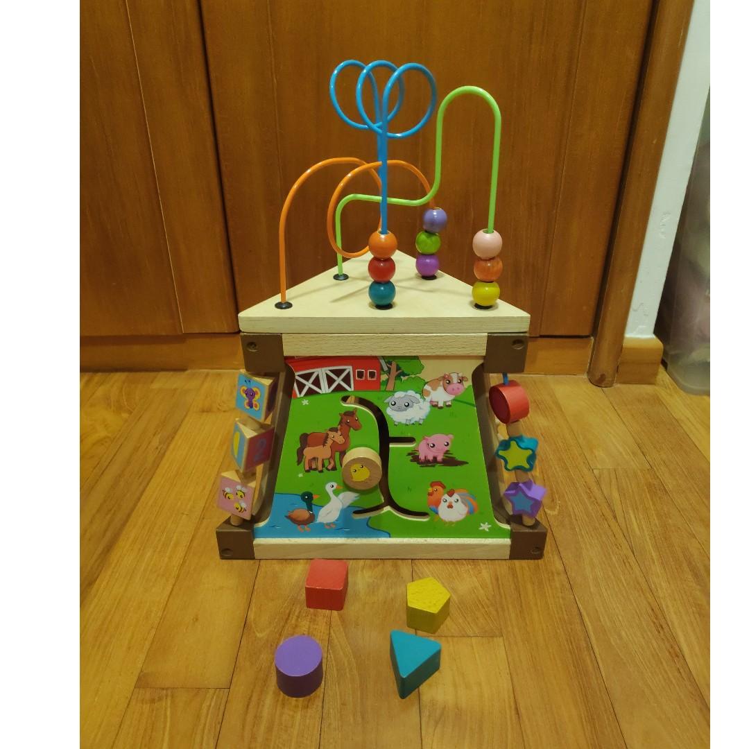 everearth 7 in 1 garden activity cube