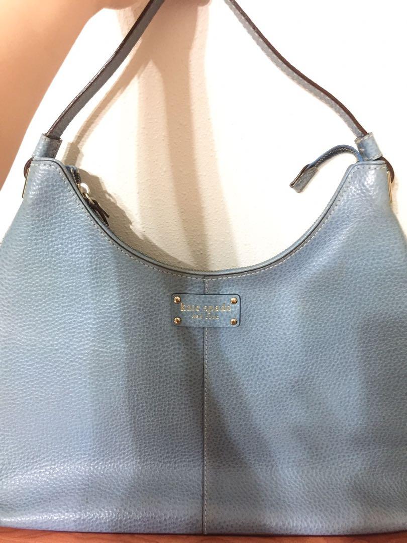 kate spade sky blue bag