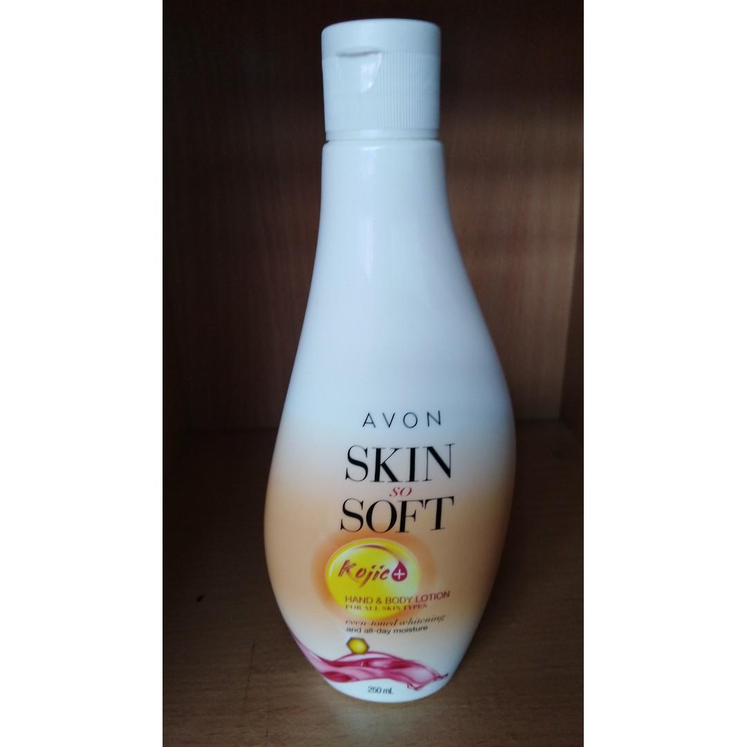 Avon Skin So Soft Whitening Kojic Hand And Body Lotion 250 Ml Shopee Philippines