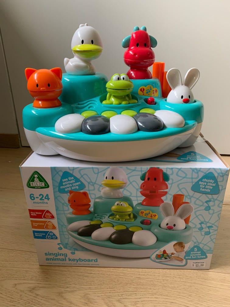 elc singing animal keyboard