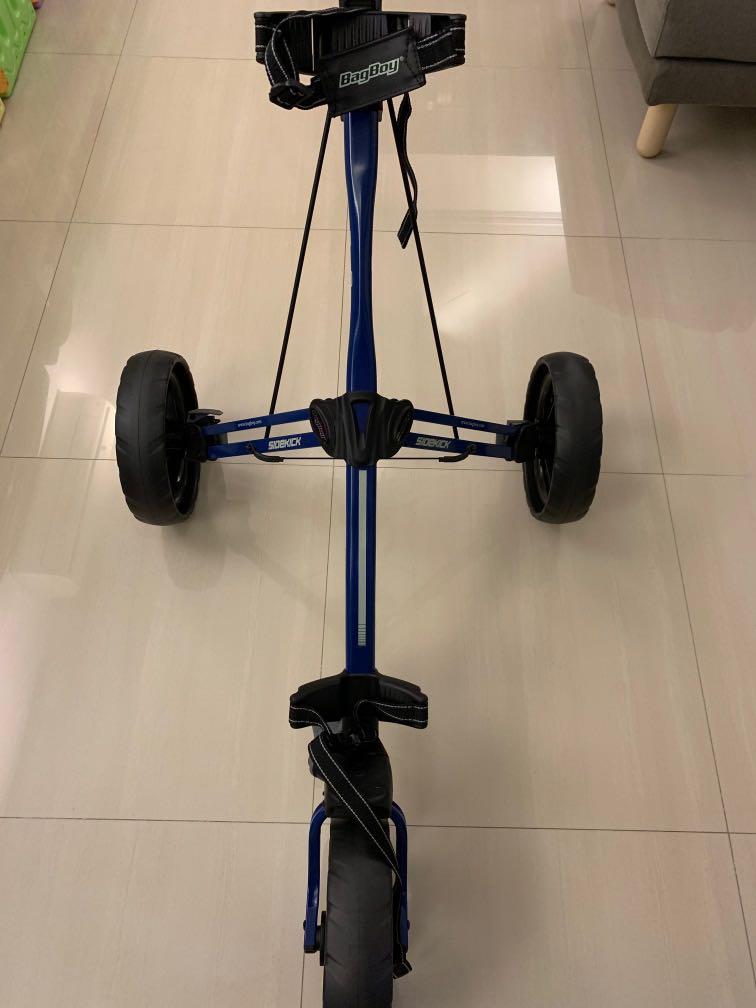 Bag boy sidekick push cart clearance