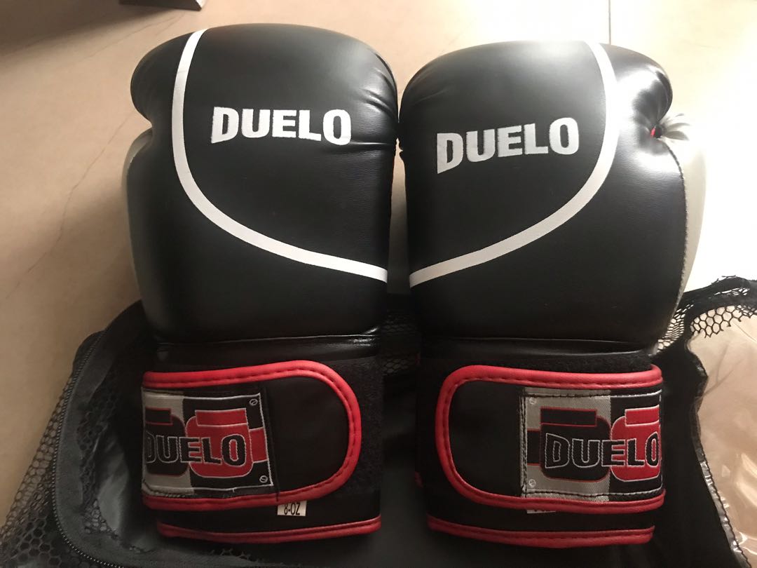 used boxing gloves