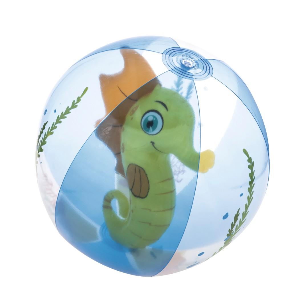 Bestway Friendly Critter Seahorse Inflatable Beach Ball, Sports ...