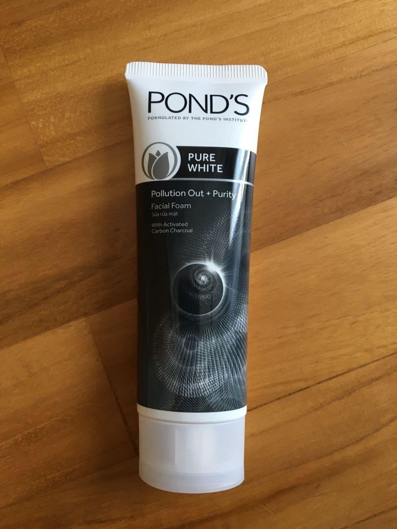 manfaat facial foam ponds pure white