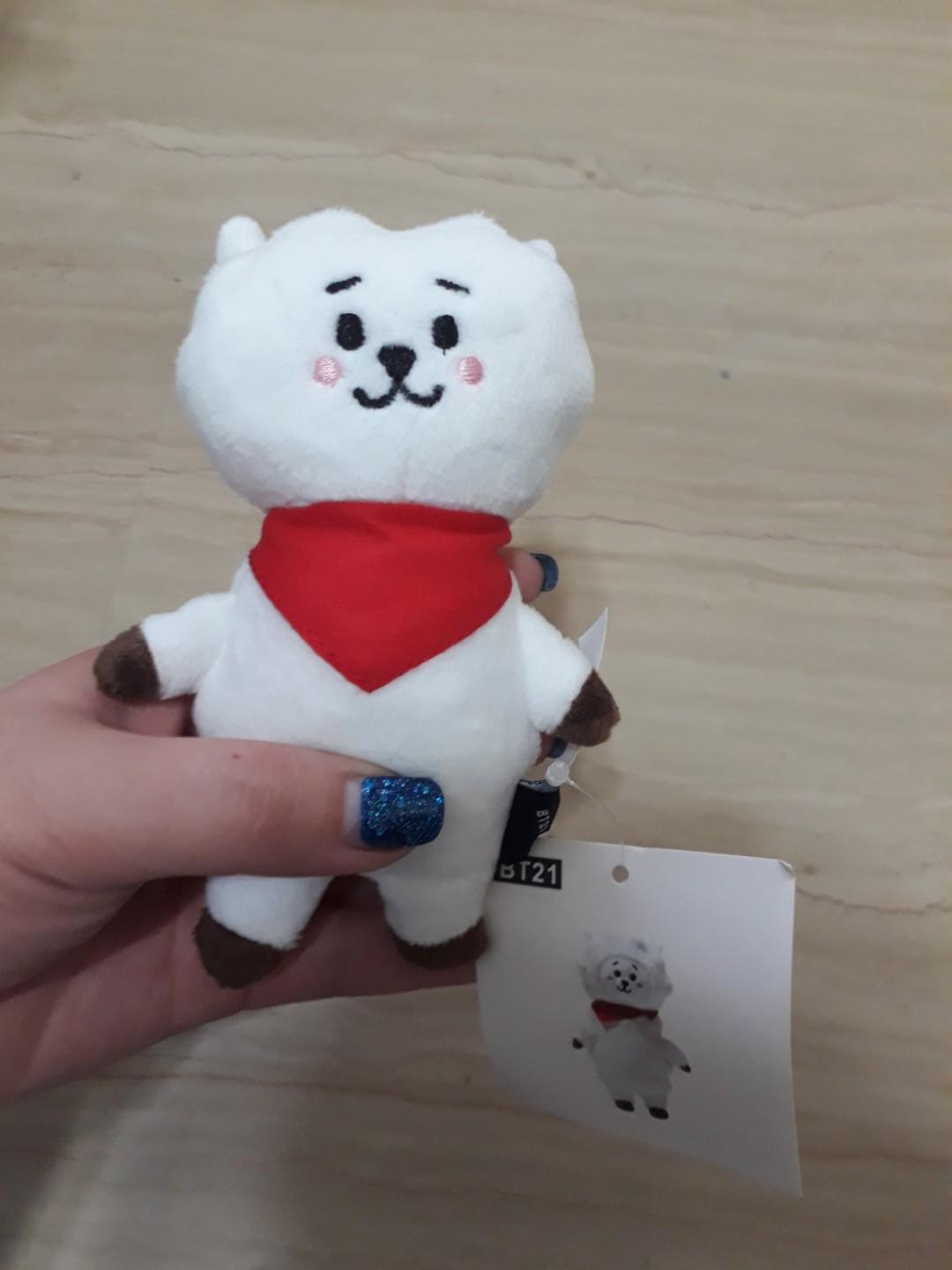 bt21 rj keychain