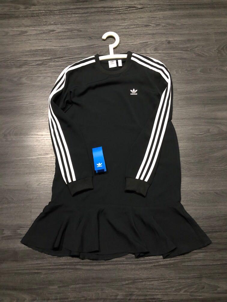 Brand new original Adidas flare hem dress Women s Fashion Tops