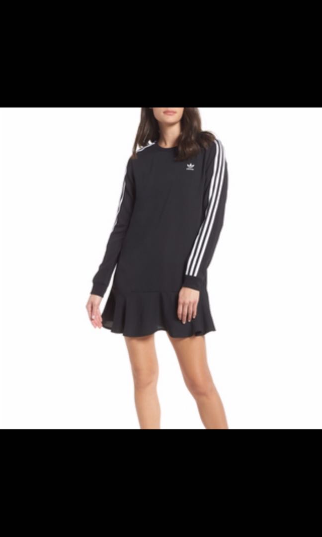Adidas flare hem dress hotsell