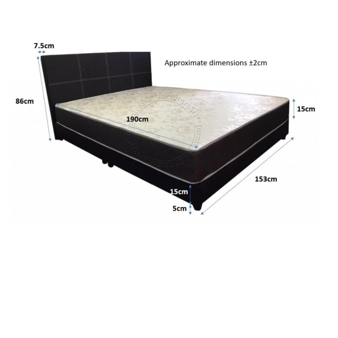 Brand New Queen Size Basic 6 Inches Foam Mattress Bedframe Furniture Beds Mattresses On Carousell