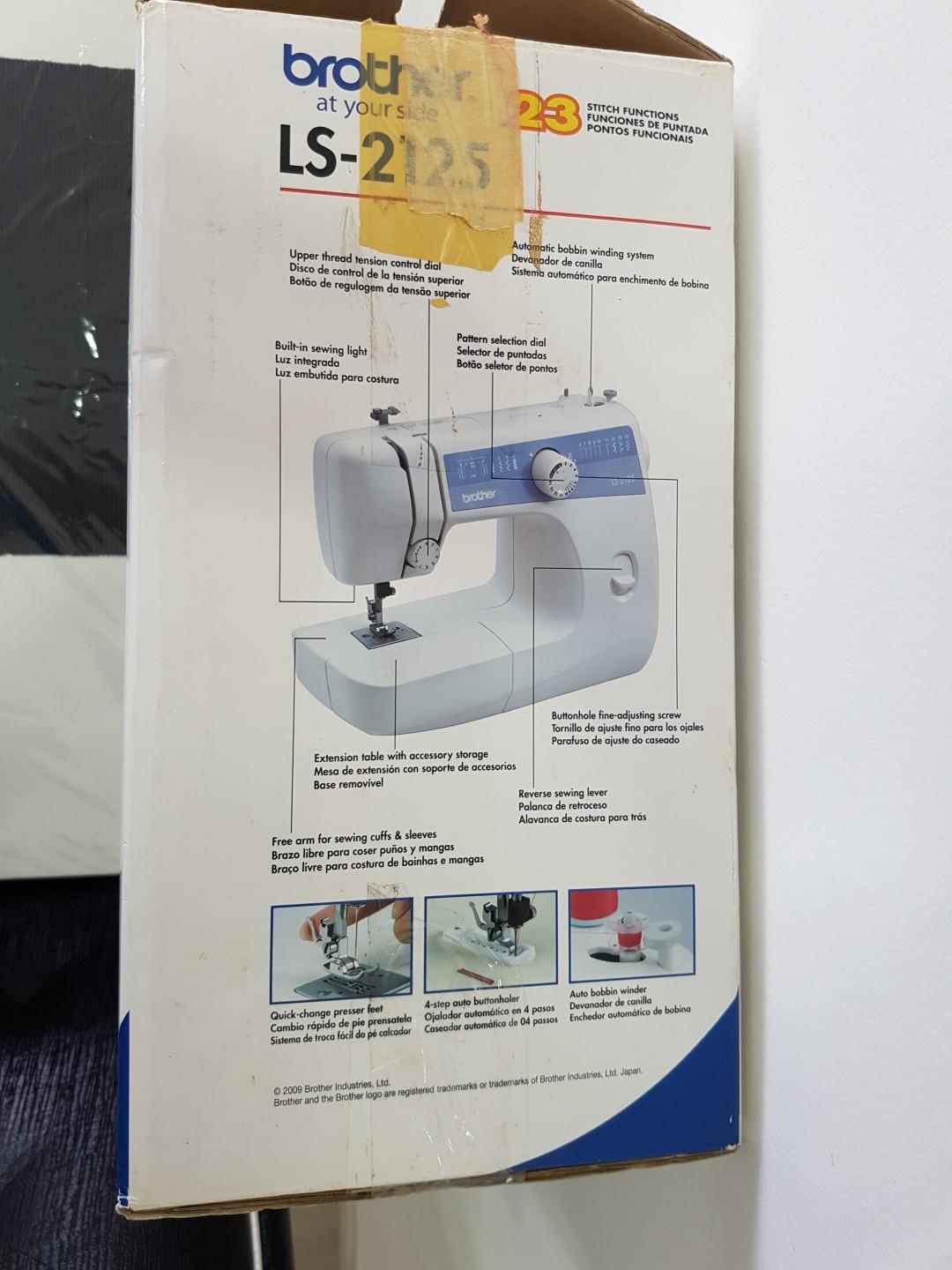 Brother LS2125 Sewing Machine, Hobbies & Toys, Stationery & Craft