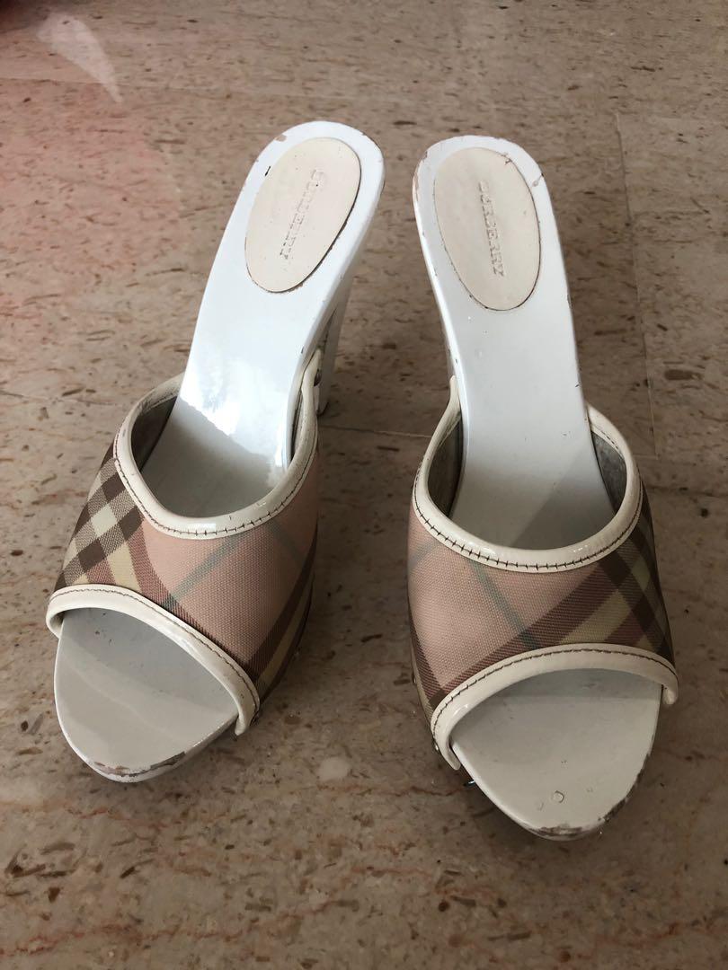 burberry bridal shoes