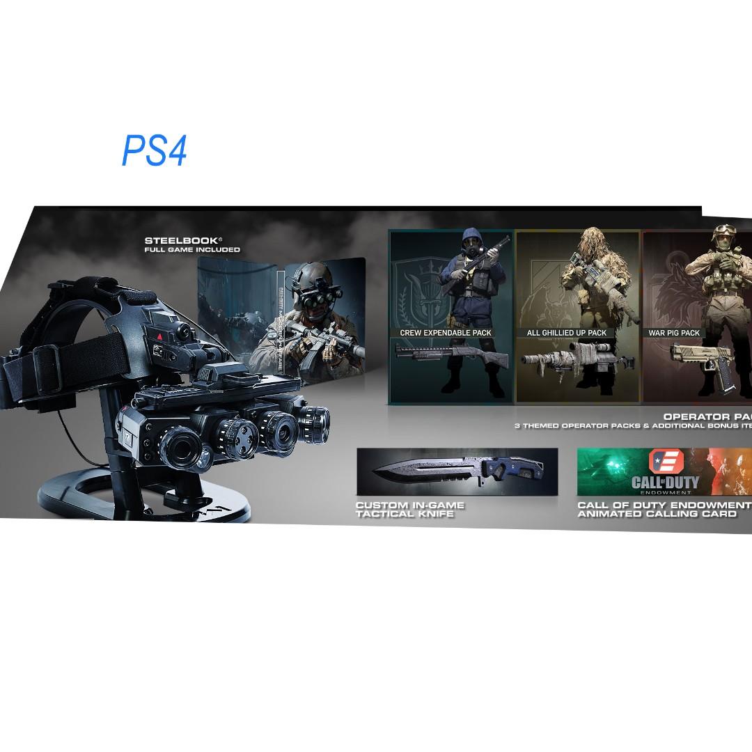 call of duty modern warfare collectors