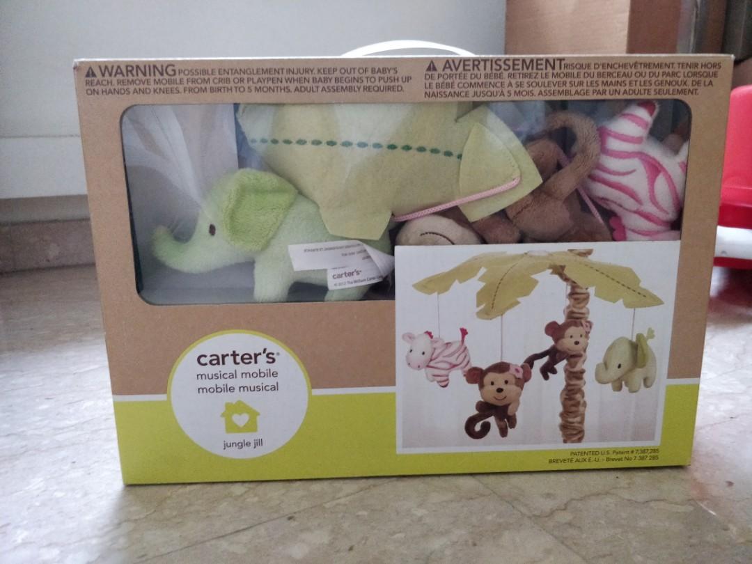 Carter Jungle Jill Musical Mobile For Baby Cribs Babies Kids Cots Cribs On Carousell
