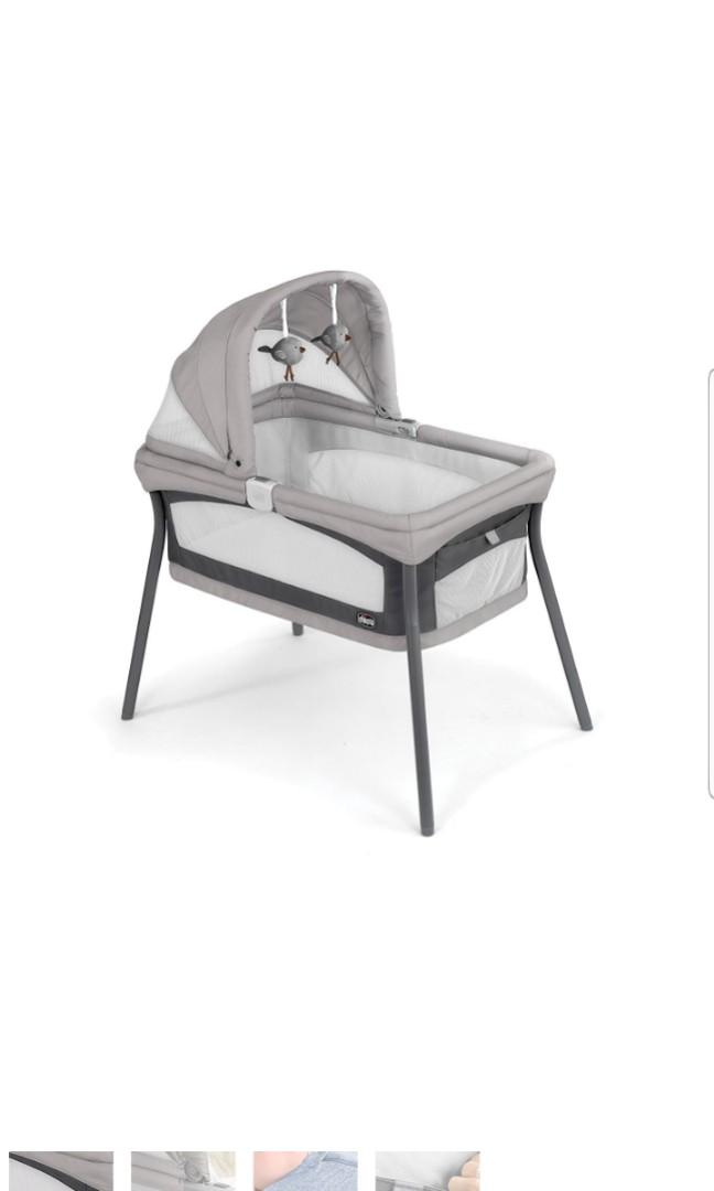 chicco lullago crib grey