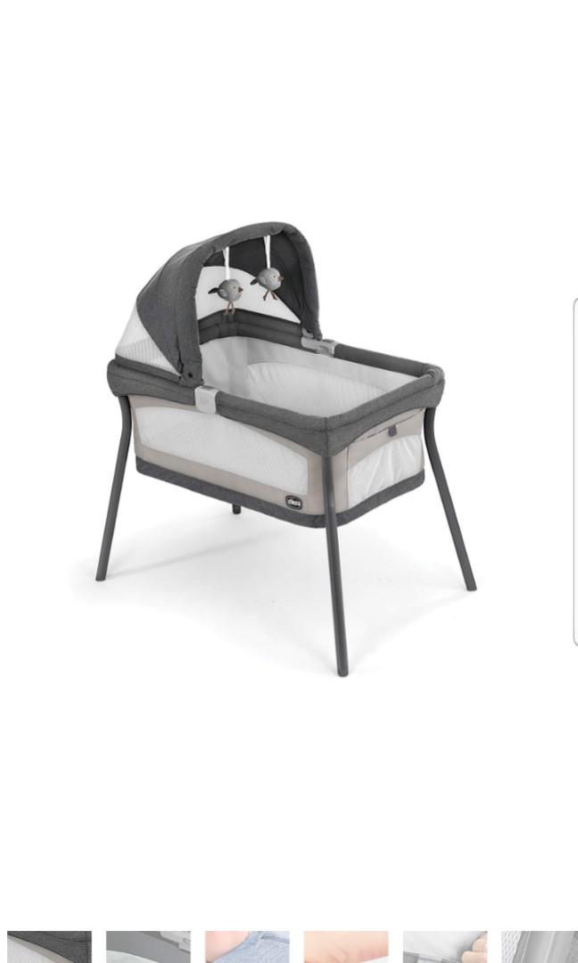 chicco lullago crib grey