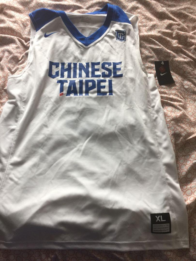 Chinese Taipei jersey, 男裝, 上身及套裝, T-shirt、恤衫、有領衫 - Carousell