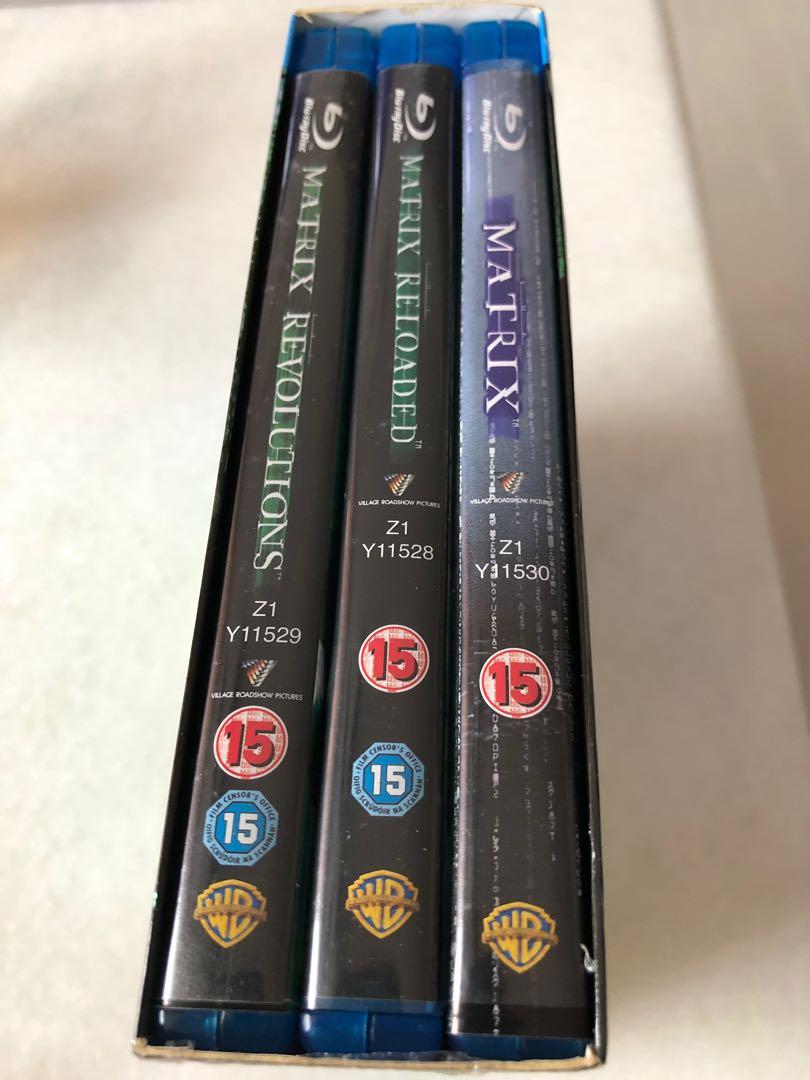Complete Matrix Trilogy (3 Blu Ray Movies), Hobbies & Toys, Music