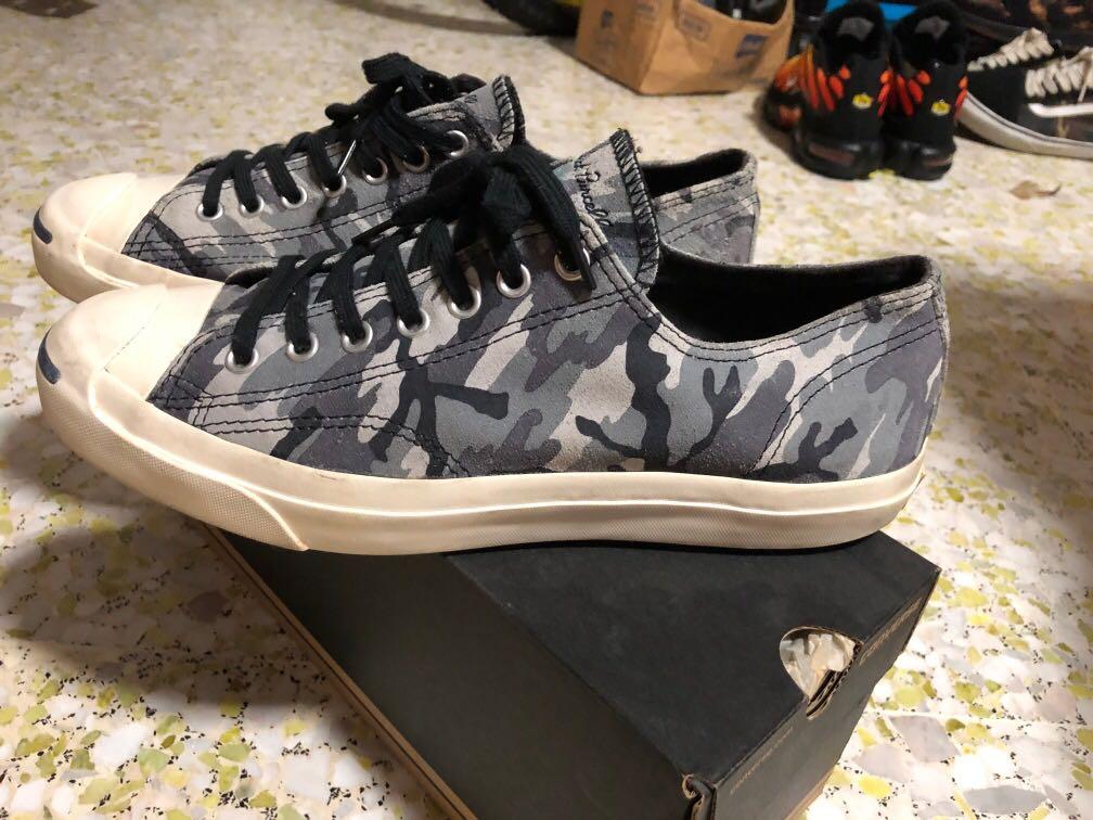 grey camo converse