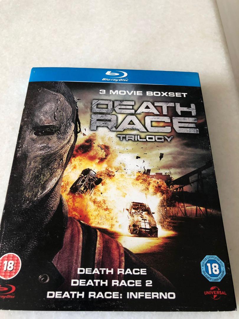 Death Race Trilogy 3 Blu Ray Movies Hobbies Toys Music Media CDs DVDs on Carousell