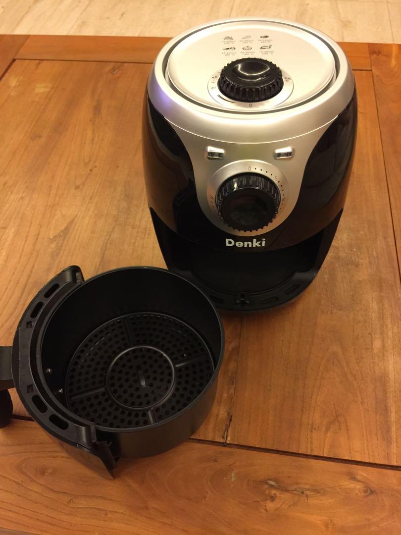 DENKI Air Fryer, 家庭電器, 廚房電器, 油炸鍋 Carousell