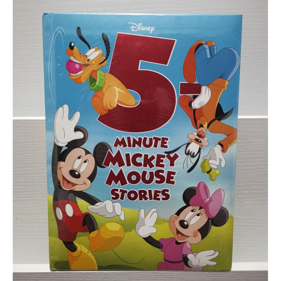 Disney 5 Minute Mickey Mouse Stories Bedtime Story Book Hobbies And Toys Books And Magazines 