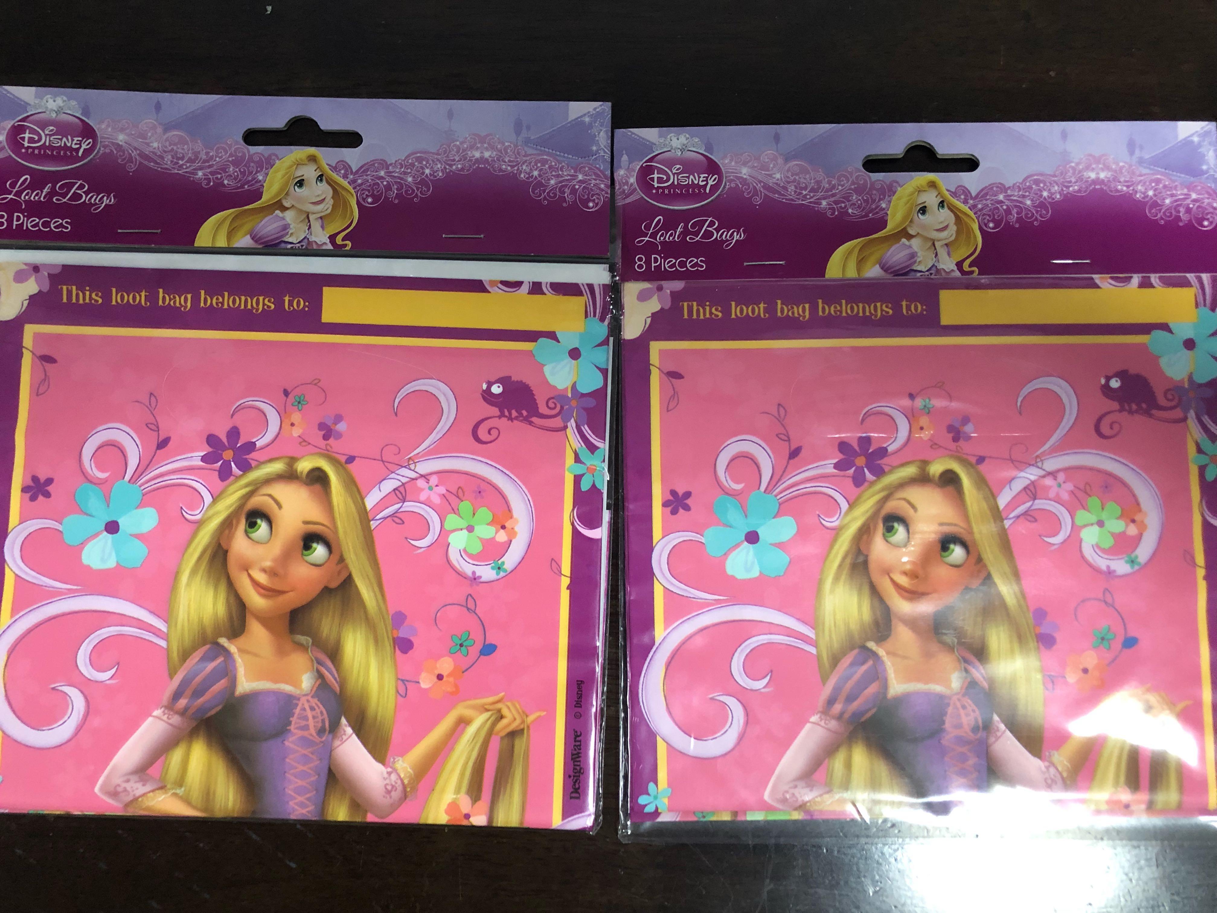 tangled party bags