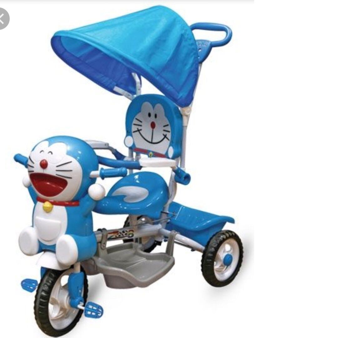 Doraemon tricycle and pusher with music 