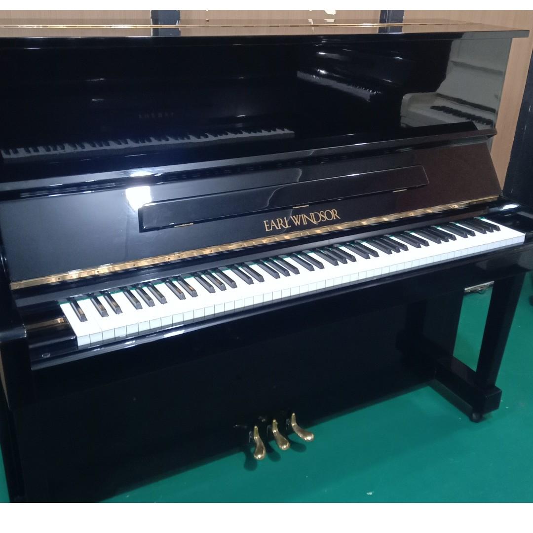 Earl Windsor W112 Upright Piano from Japan, Hobbies & Toys, Music