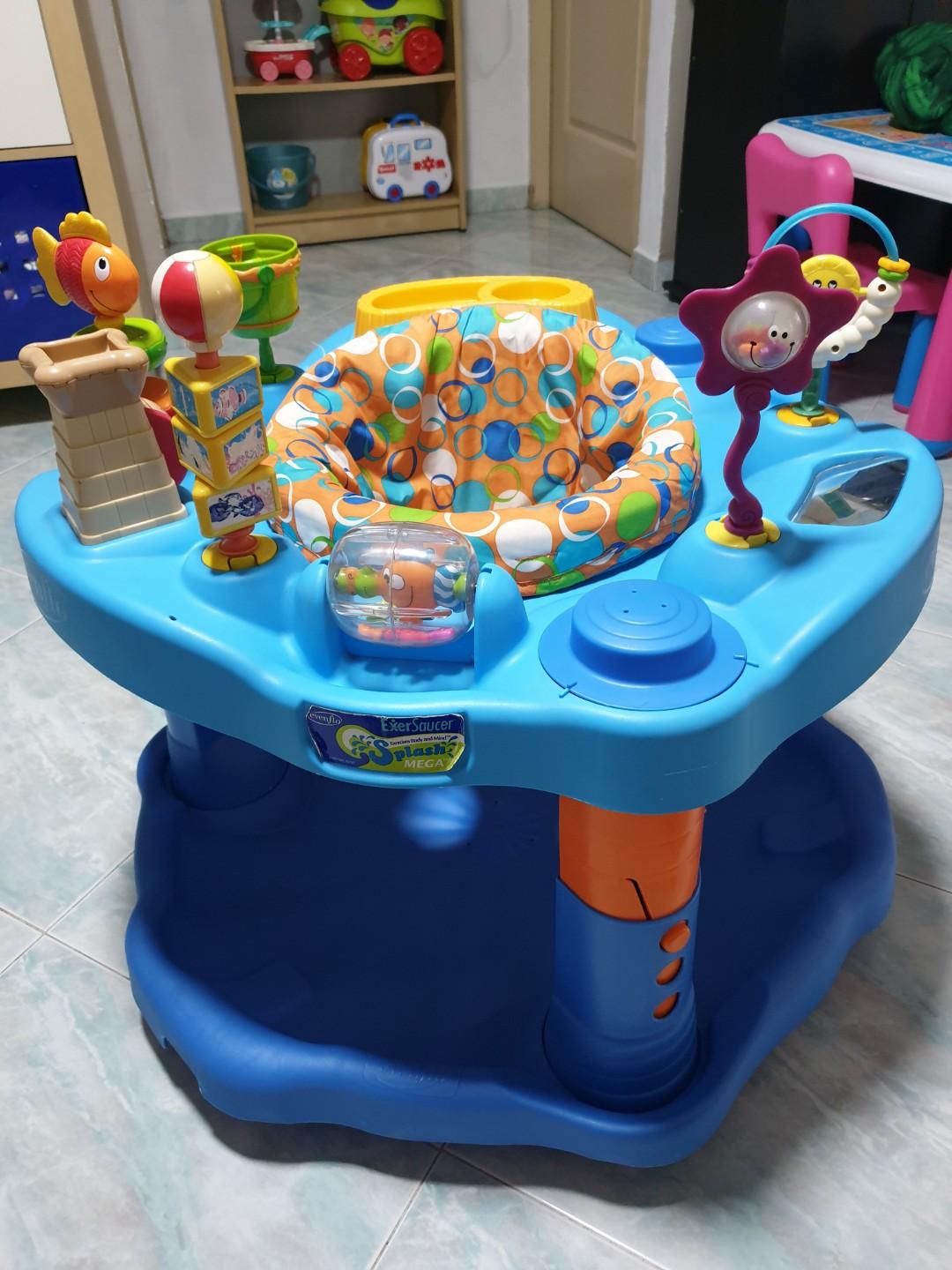 Exersaucer splash mega deals