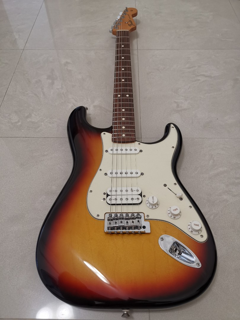 Fender Stratocaster Electric Guitar MIM & Boss Katana 50 Amp, Hobbies
