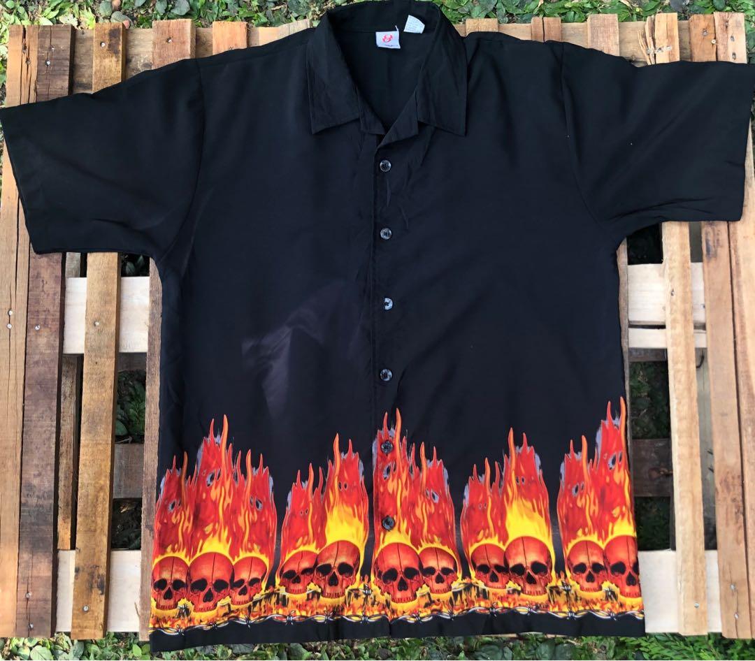 vintage flame shirt