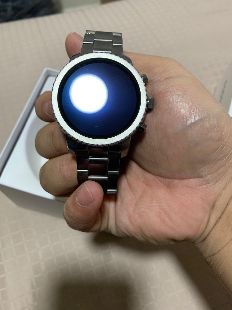 Fossil Gen 3 Smartwatch Q Explorist Smoke Stainless Steel